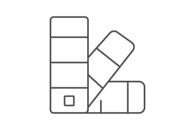 Pantone Kitap, vektör, piksel mükemmel, illüstratör dosyası