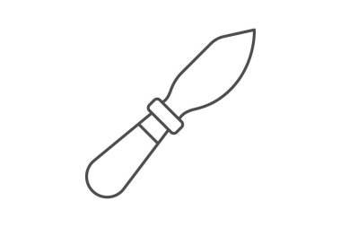 Palet Bıçak, vektör, piksel mükemmel, illüstratör dosyası