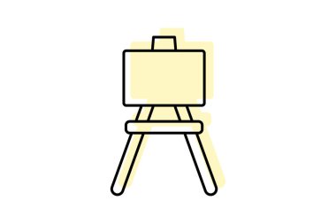 Easel, vektör, piksel mükemmel, çizer dosyası