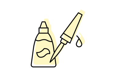 Gouache, vektör, piksel mükemmel, illüstratör dosyası