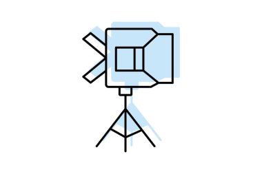 Işık kutusu, vektör, piksel mükemmel, illüstratör dosyası