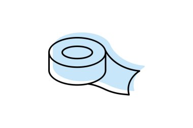 Maskeli bant, vektör, piksel mükemmel, illüstratör dosyası