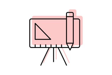 Çizim tahtası, vektör, piksel mükemmel, illüstratör dosyası