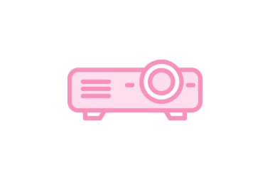 Projektör, vektör, piksel mükemmel, çizer dosyası