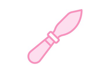 Palet Bıçak, vektör, piksel mükemmel, illüstratör dosyası