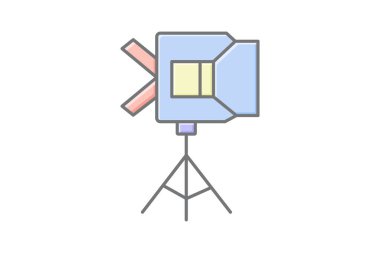 Işık kutusu, vektör, piksel mükemmel, illüstratör dosyası