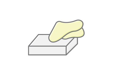 Clay Bloğu, vektör, piksel mükemmel, illüstratör dosyası