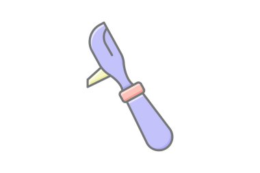 Oyma aracı, vektör, piksel mükemmel, illüstratör dosyası