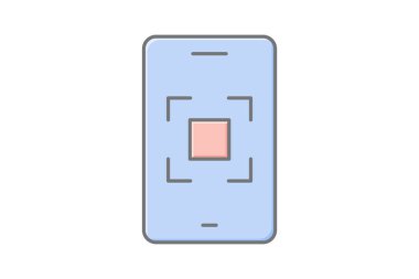 Viewfinder, vektör, piksel mükemmel, illüstratör dosyası