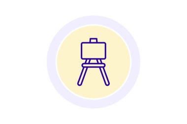 Easel, vektör, piksel mükemmel, çizer dosyası