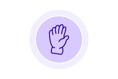 Eldiven, vektör, piksel çizimi mükemmel, illüstratör dosyası