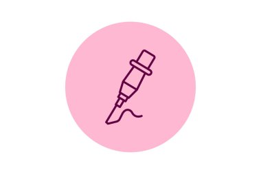 İğne, vektör, piksel mükemmel, illüstratör dosyası eşleştiriliyor