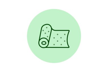 Linoleum Sayfası, vektör, piksel mükemmel, illüstratör dosyası