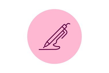 Stylus kalem, vektör, piksel mükemmel, illüstratör dosyası