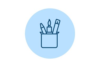 Sanat Tedarik Kutusu, vektör, piksel mükemmel, illüstratör dosyası