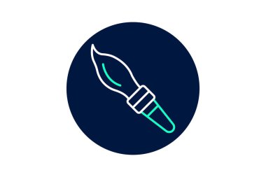 Fırça kalemi, vektör, piksel mükemmel, illüstratör dosyası