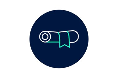 Çadır rulo, vektör, piksel mükemmel, illüstratör dosyası