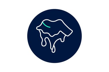 Boya bezi, vektör, piksel mükemmel, illüstratör dosyası