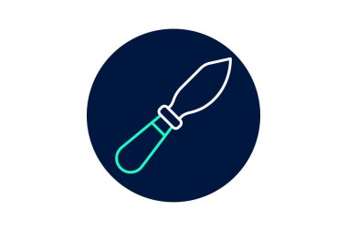 Palet Bıçak, vektör, piksel mükemmel, illüstratör dosyası