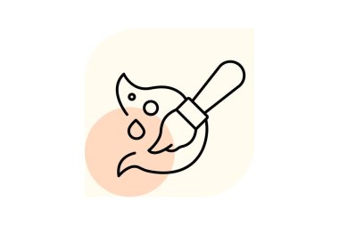 Suluboya, vektör, piksel mükemmel, çizer dosyası