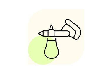 Heykel Aracı, vektör, piksel mükemmel, illüstratör dosyası