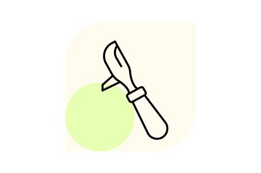 Oyma aracı, vektör, piksel mükemmel, illüstratör dosyası