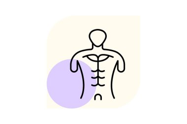 Anatomi Modeli, vektör, piksel mükemmel, illüstratör dosyası