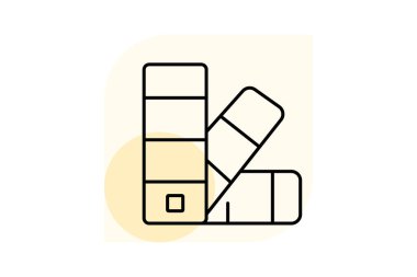 Pantone Kitap, vektör, piksel mükemmel, illüstratör dosyası