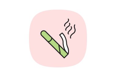 Kömür Çubuğu, vektör, piksel mükemmel, illüstratör dosyası