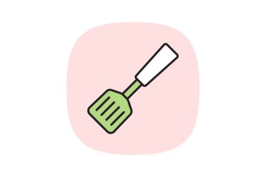 Spatula, vektör, piksel mükemmel, illüstratör dosyası