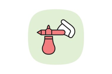 Heykel Aracı, vektör, piksel mükemmel, illüstratör dosyası