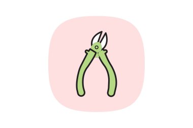 Kablo kesici, vektör, piksel mükemmel, illüstratör dosyası