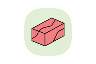 Mermer blok, vektör, piksel mükemmel, illüstratör dosyası