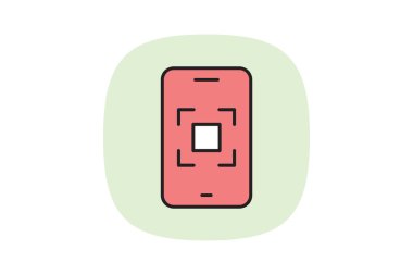 Viewfinder, vektör, piksel mükemmel, illüstratör dosyası