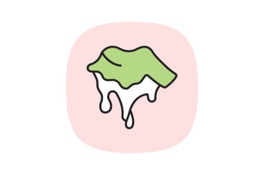 Boya bezi, vektör, piksel mükemmel, illüstratör dosyası