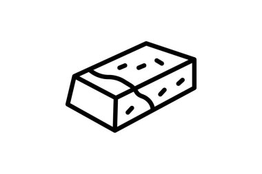 Clay Bloğu, vektör, piksel mükemmel, illüstratör dosyası