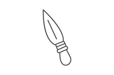 Heykeltıraş bıçağı, vektör, piksel mükemmel, illüstratör dosyası