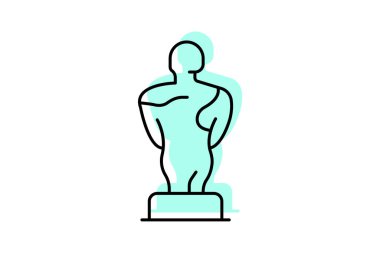 Resin Heykel, vektör, piksel mükemmel, illüstratör dosyası