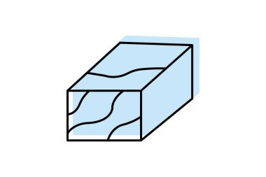 Mermer blok, vektör, piksel mükemmel, illüstratör dosyası