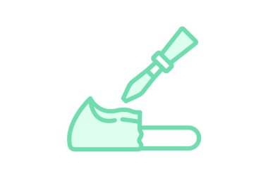 Oyma Bloğu, vektör, piksel mükemmel, illüstratör dosyası