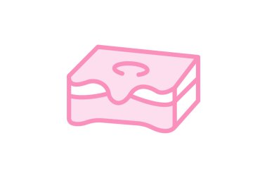 Ağda Bloğu, vektör, piksel mükemmel, illüstratör dosyası