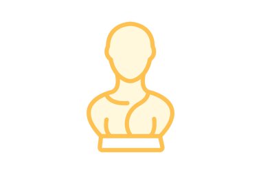 Hayvan heykeli, vektör, piksel mükemmel, illüstratör dosyası