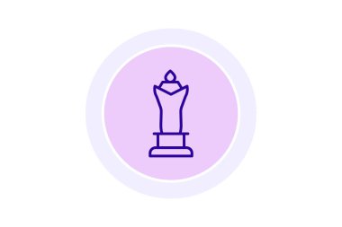 Heykel tabanı, vektör, piksel mükemmel, illüstratör dosyası