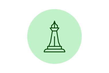 Anıt, vektör, piksel mükemmel, illüstratör dosyası