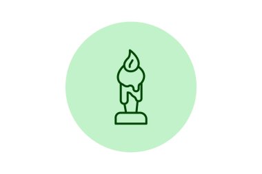 Balmumu heykel, vektör, piksel mükemmel, illüstratör dosyası