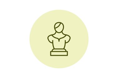 Fiberglas Heykel, vektör, piksel mükemmel, illüstratör dosyası