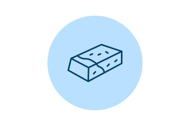 Clay Bloğu, vektör, piksel mükemmel, illüstratör dosyası