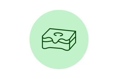 Ağda Bloğu, vektör, piksel mükemmel, illüstratör dosyası