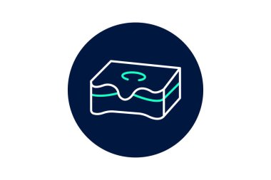 Ağda Bloğu, vektör, piksel mükemmel, illüstratör dosyası