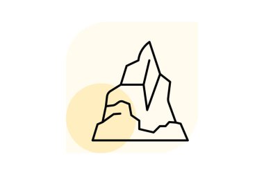 Buz heykel, vektör, piksel mükemmel, illüstratör dosyası